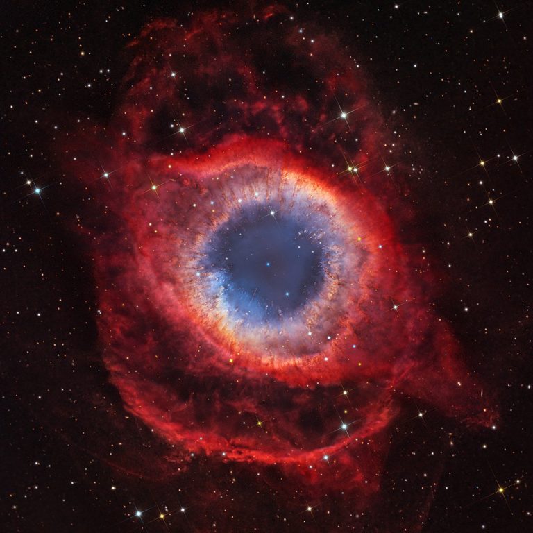 The Helix Nebula beauty of death