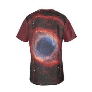 Helix Nebula Shirt Men’s (Maroon)/Birdseye